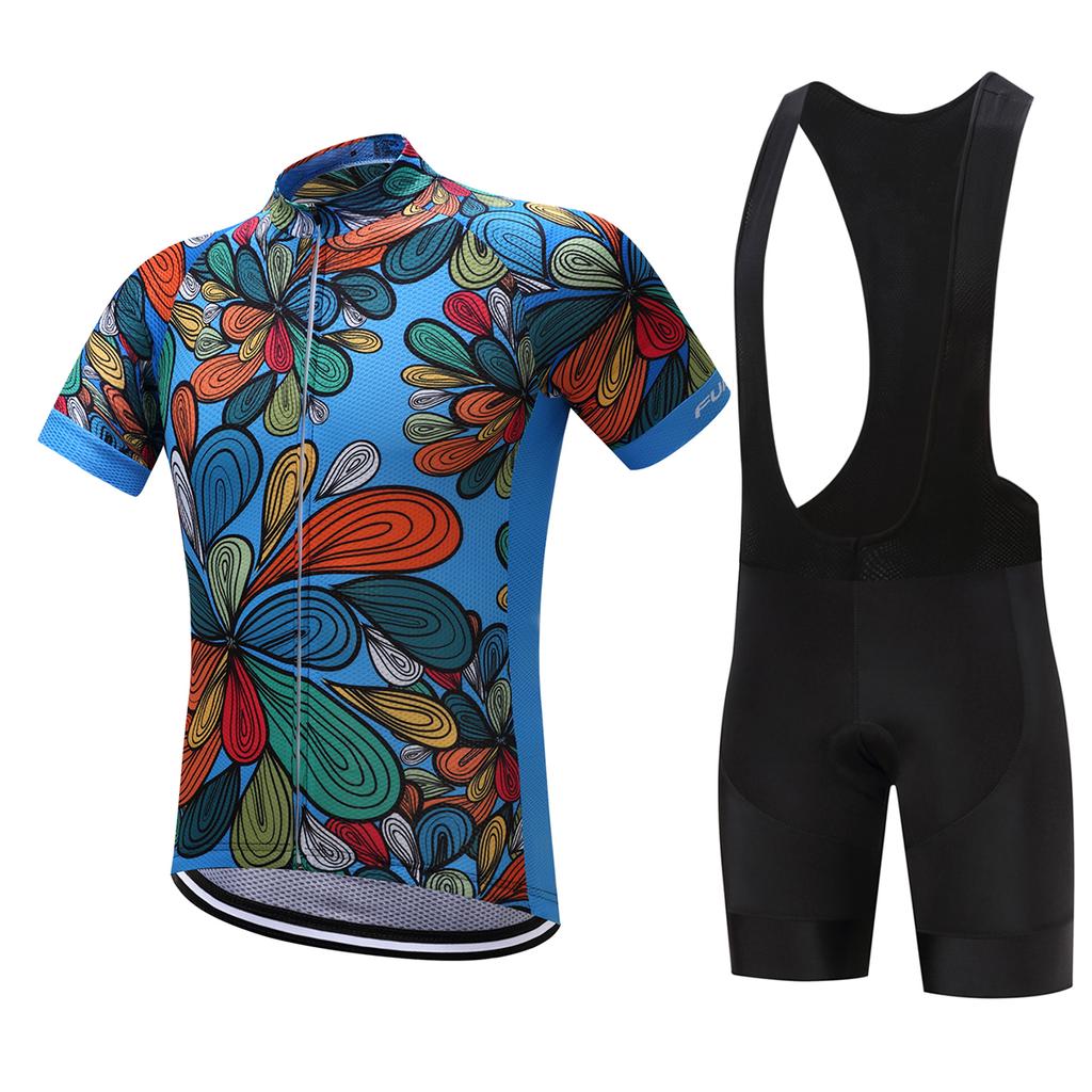 Men's Short Sleeve Cycling Wear Set Quick Dry Biking Shorts for Professional 2026 Summer Breathable Outdoor Sports Cycling Suit Set
