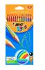 BIC BUNTSTIFTE 12 FARBEN. TROPICOLORS 2503