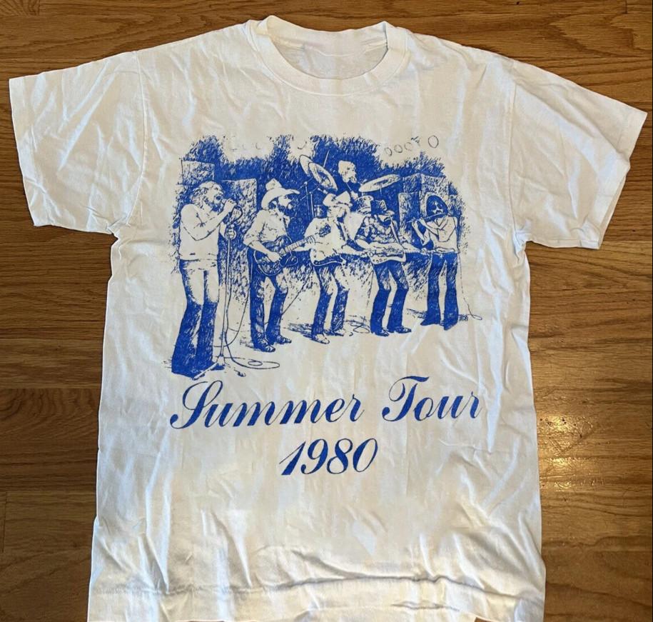 Vintage 1980 The Marshall Tucker Band Summer Tour T-shirt size S-5XL L