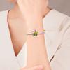Copper Sparkling Crossover Star Shape Bead Charms Galaxy Blue Star Shape Murano Glass Charm Fits 3mm Bracelets Necklaces