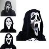 Get Ready To Haunt With Our Ghost Face Dress Party Decor Accessory Made With Soft Polyester Fabric