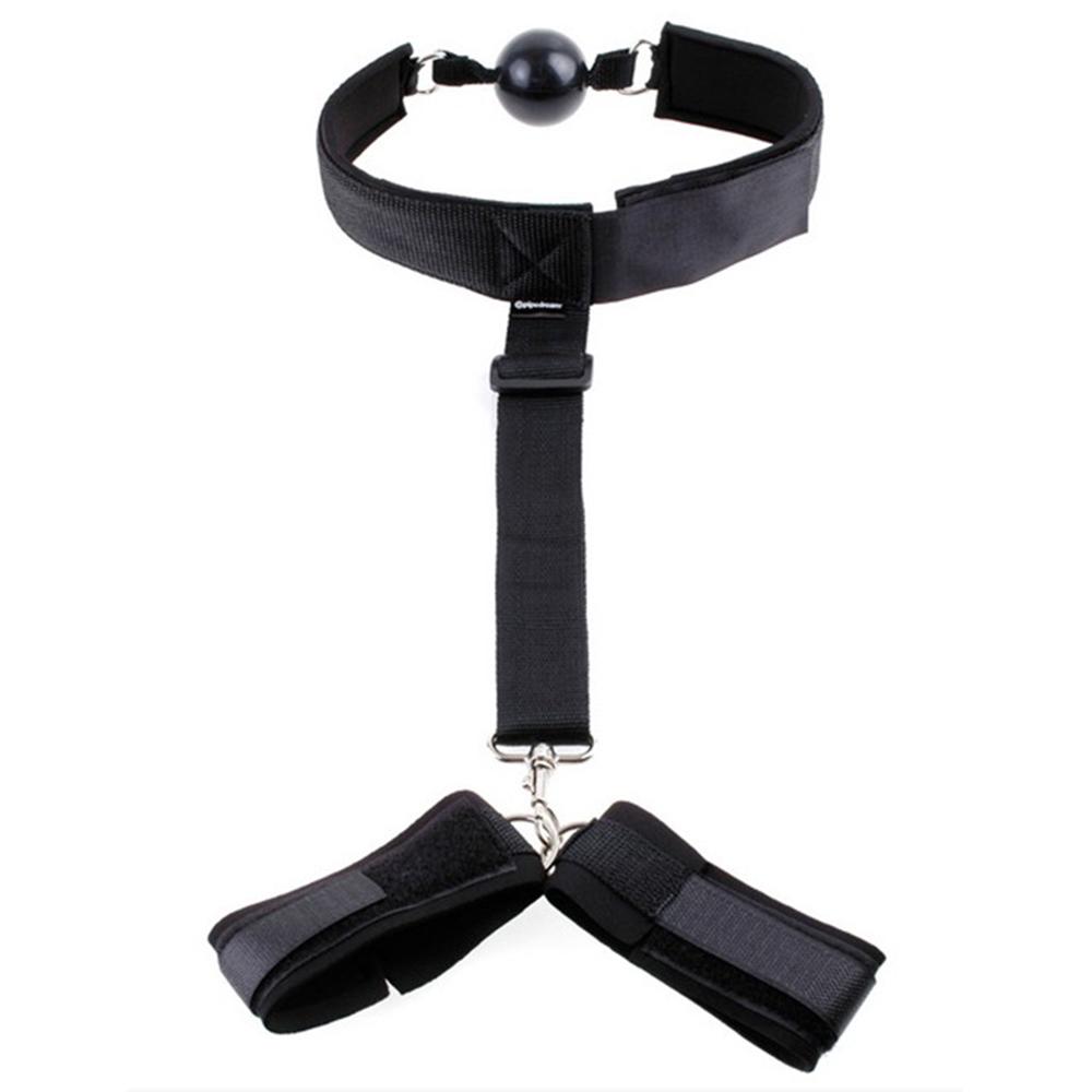 Sex Handcuffs BDSM Kits Bondage Adult Erotic Accessories Sexy Toys for Couples Ankle Cuffs Under Sexual Restraints 18+