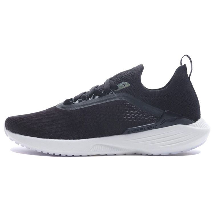 Li Ning Ultra Light 17 Comfortable Versatile TPU Non-Slip Shock Absorbing Breathable Low-Top Running Shoes Women Sneaker Black ARNQ002-2