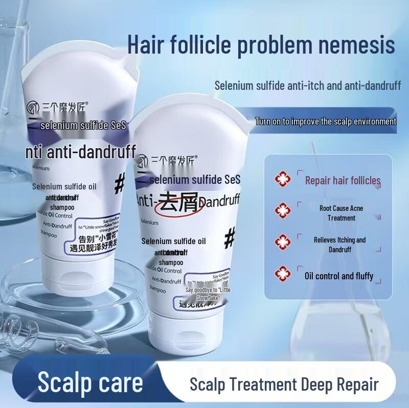 

Three Hair Craftsmen Selenium Sulfide Anti-Dandruff Shampoo