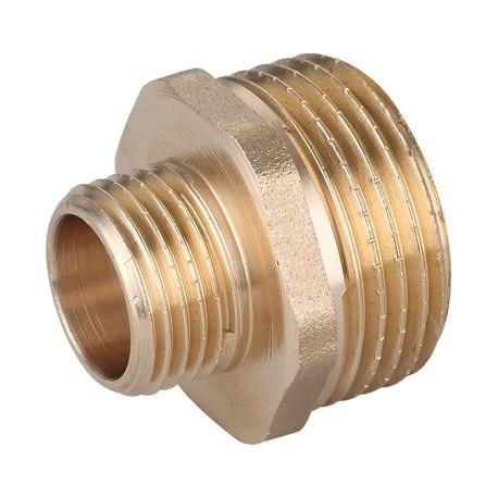 Brass Connector Reducing Nipple 3/4''X1''' - H/Zm-07-204