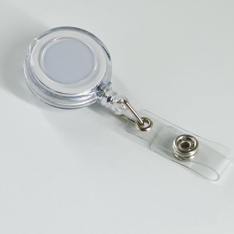 Qiuyu Retractable Badge Holder with Epoxy Key Yoyo
