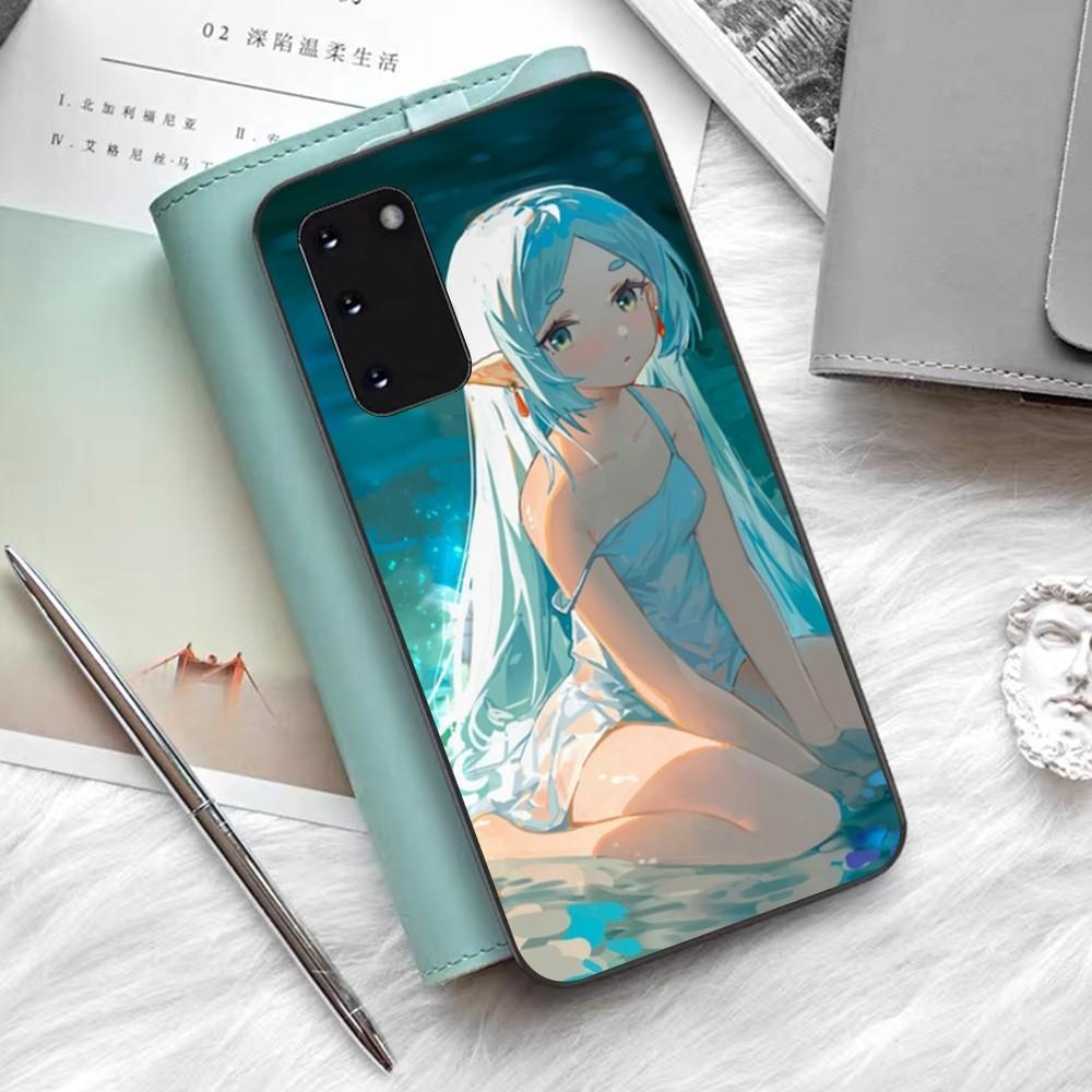 Hot Japan Anime Comics Frieren Phone Case For Samsung S 9 10 20 21 22 23 30 23 24 Plus Lite Ultra FE S10lite Fundas