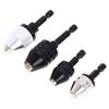 1/4'' Hex Shank Keyless Drill Chuck Quick Change Adapter Converter Drill Adapter