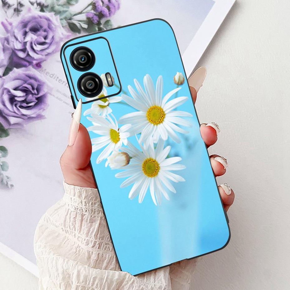 Cute Painting Phone Case For Motorola Moto G53 G73 Soft Silicone TPU Back Cover For MOTO G53 G73 5G Cases Bumpers