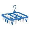 Towa Sangyo NSR Small Item Drying Hanger, Blue, 24 Pinch, for Indoor Drying