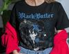 Black Butler Shirt, Sebastian T-Shirt, Kuroshitsuji, Toboso Yana, Sebastian, Japanese, Anime Gift, Vintage, Grunge, Gothic, Unisex Tee