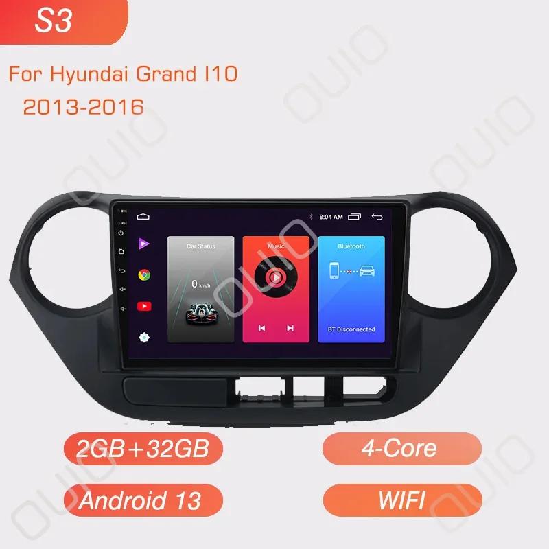 

8GB+128GB Carplay Radio For Hyundai Grand I10 2013-2016 Car stereo Multimedia Player Android Auto GPS navigation 2DIN DSP EQ