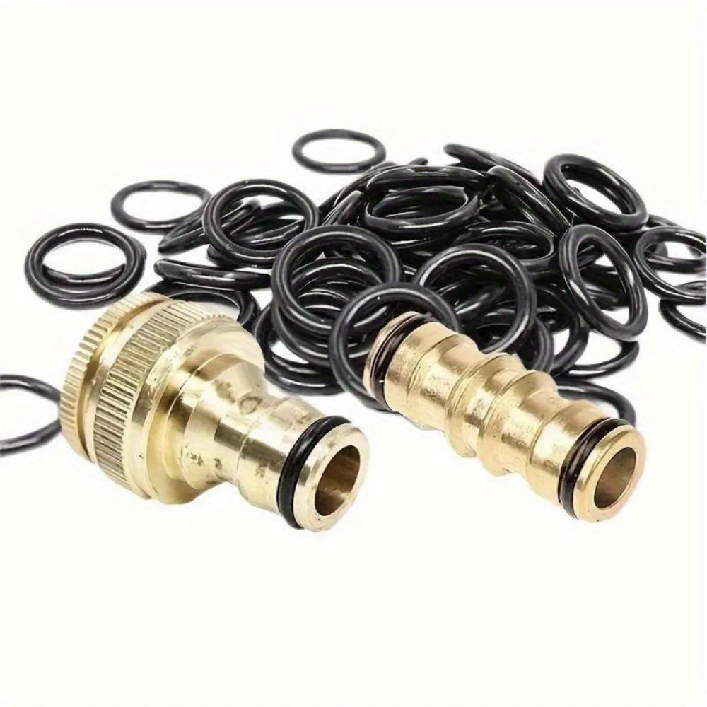 

225-Piece O-Ring Set – Oil & Water Resistant Rubber Seals Various Sizes for Automotive Machinery Plumbing & Industrial Use