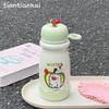 Campus new summer cartoon cup large-capacity student must-have water cup high value ins wind girl thermos cup