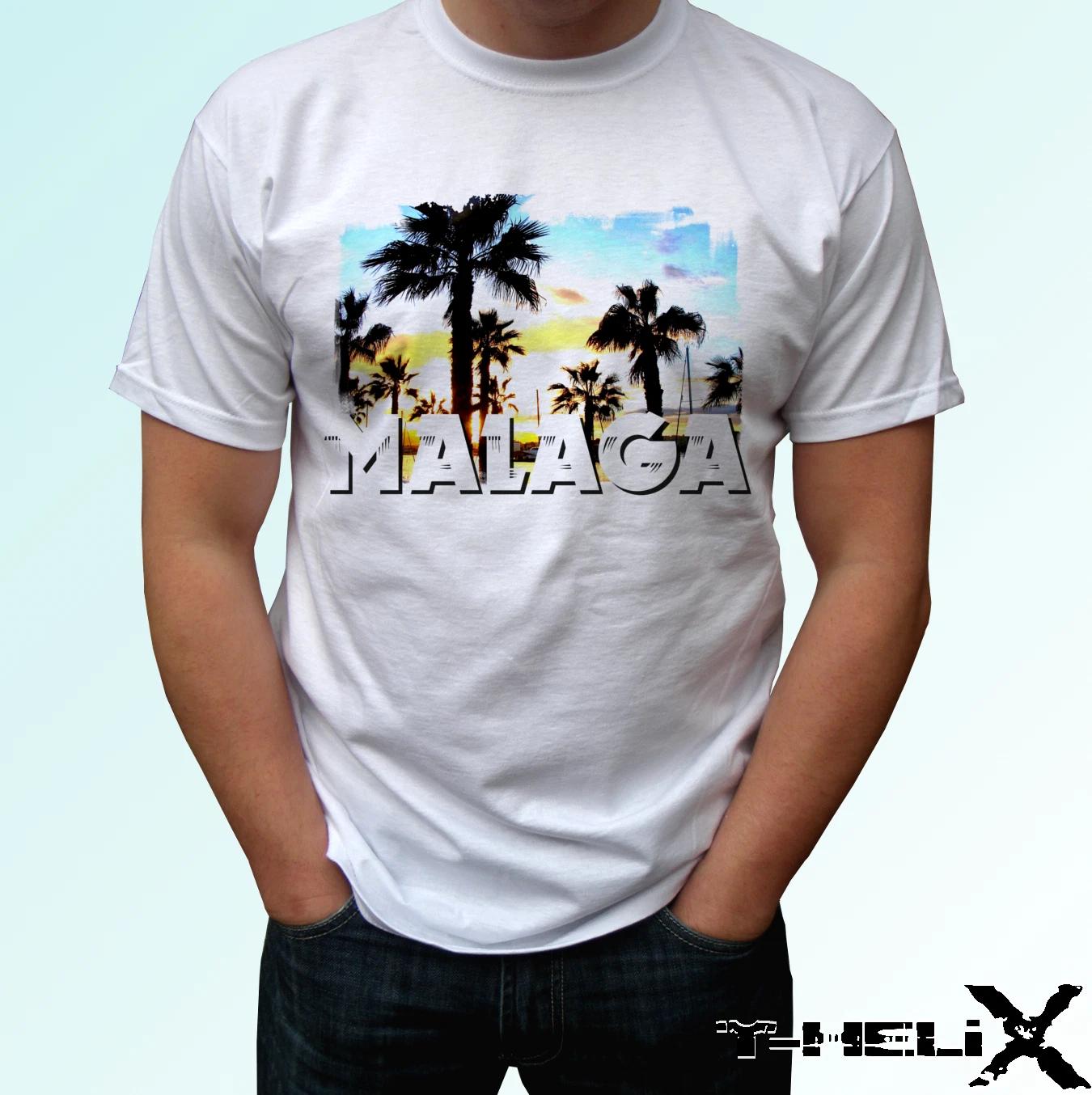 

Malaga - white kids boys T-Shirt top Spain flag country design - s s kids baby 120