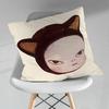 Cute Art YYoshitomo NNara Pillow Case For 30x30cm45x45cm55x55cm For Home Bedroom Decoration And Protector