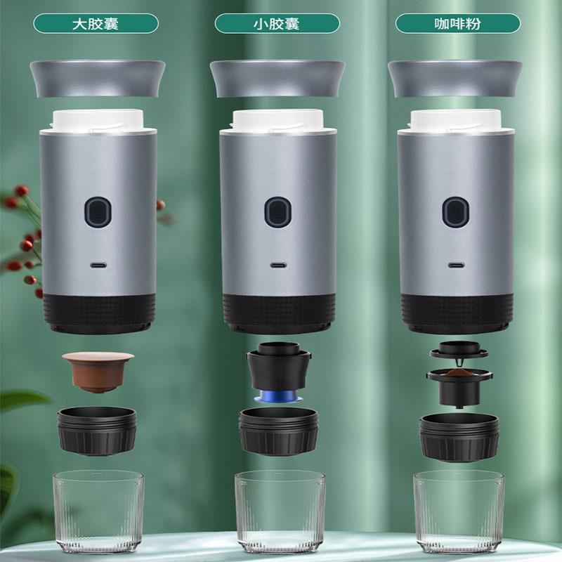 Capsule Coffee Maker Espresso Portable Coffee Maker Coffee Powder Size Capsule Universal 3 In 1