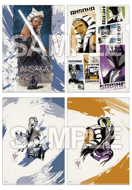 Star Ahsoka 4K UHD Edition Steelbook Includes a mirrored acrylic keychain and clear file set Wars Collector's (Limited Edition) [Blu-ray]