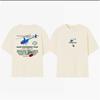 Short-sleeved T-shirt Printed Crew Neck Cotton Women’s Men’s