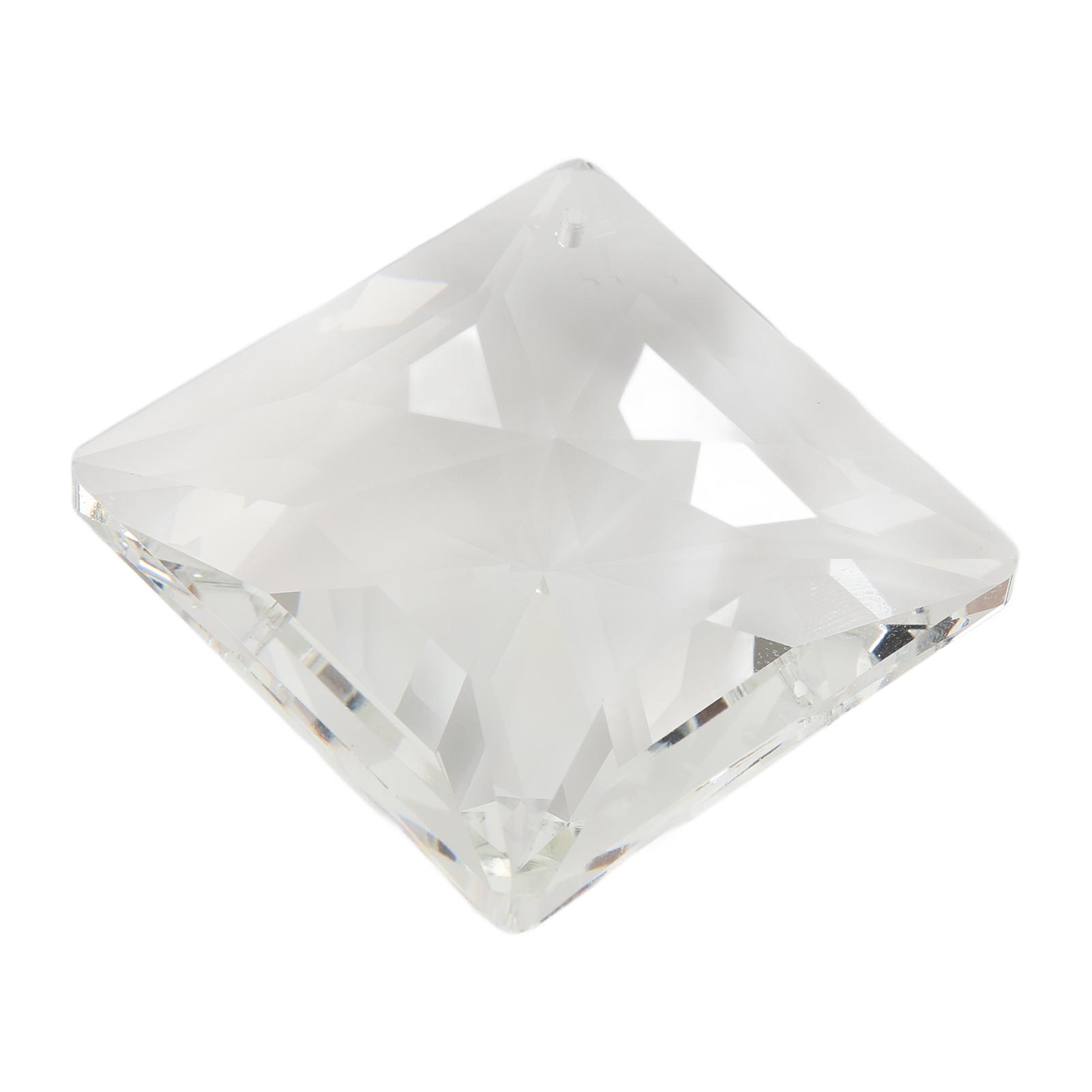 

Кристальный призматический ловец солнца для подвешивания на окно, граненая хрустальная призма, подвеска, создатель радуги, призмы для дома прозрачный