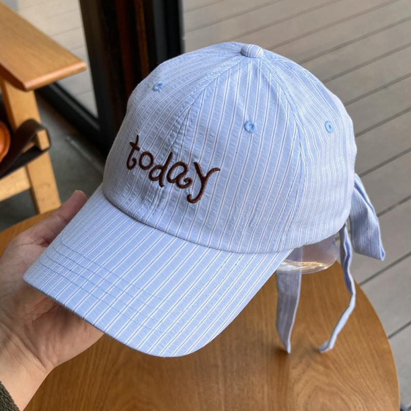 Cotton Embroidered Baseball Cap With Adjustable Strap For Summer Sun Protection