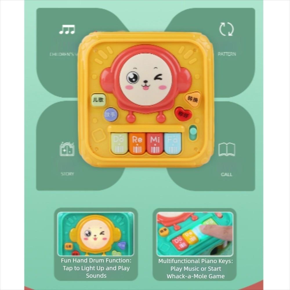 Musical Hexahedron Drum Piano Multifunctional Early Education Baby Toy  Toddler