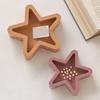 Multipurpose Sturdy Silicone Star Candle Holder Mould Set Portable for Resin Plaster Craft Supplies Assorted Sizes