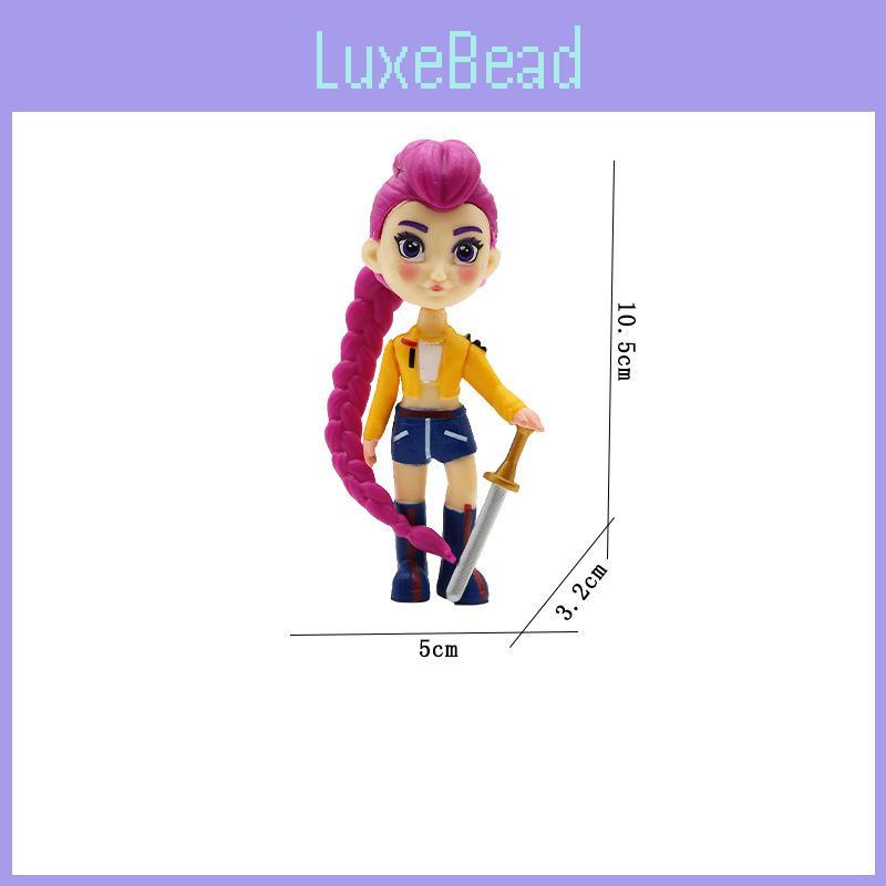 Kpop Demon Hunters Pvc Action Figures Model Toys Desktop Decoration Kids Gifts