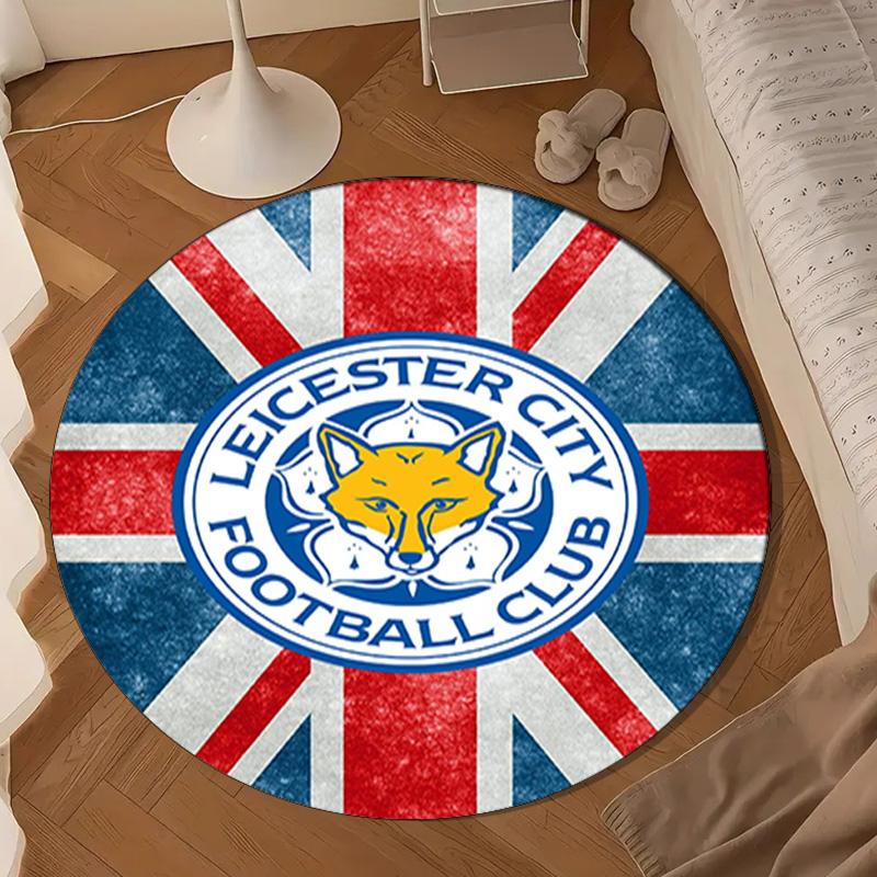 1PC rug Fc Crest Design Round mat Home Decor, Chair rug For livingroom,Bedroom, doormat home decor Birthday Gift Christmas Gifts