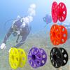 Plastic Scubas Diving Finger Spool Reel Convenient Hanging Hole Diving Spool Light Weight Guide Line Reel for Underwater