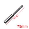 Hexagonal Handle Extended Connecting Rod Magnetic Screw Bits Extension Rod Long Handle Screwdriver Tip Holder Non-Slip Hand Tool