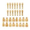 30Pcs Main Jet and Pilot Slow Jet Kit Fit For Honda CR125R / Suzuki / Kawasaki KX125 Yamaha / Husqvarna Carburetors Jets Kit
