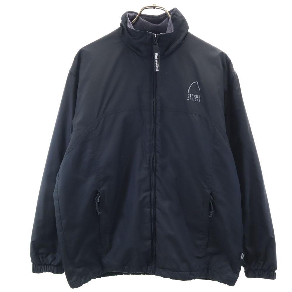 

SIERRA DESIGNS Zip jacket F black Lightly padded for outdoor use Women Used