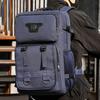 Fashion New Men's Multi-functional Canvas Backpack Waterproof Lightweight Travel Backpack Outdoor Breathable Wear-resistant Sports Backpack