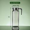 Commercial Acrylic Striped Water Pitcher