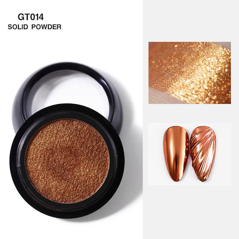 Nail Art Bubble Powder Decoration Glitter 3D Mirror Effect Pigment 0.5g Shimmer Nail Polish for Nails Beauty Tools