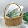 Ru Han Imitation Rattan Picnic & Storage Basket