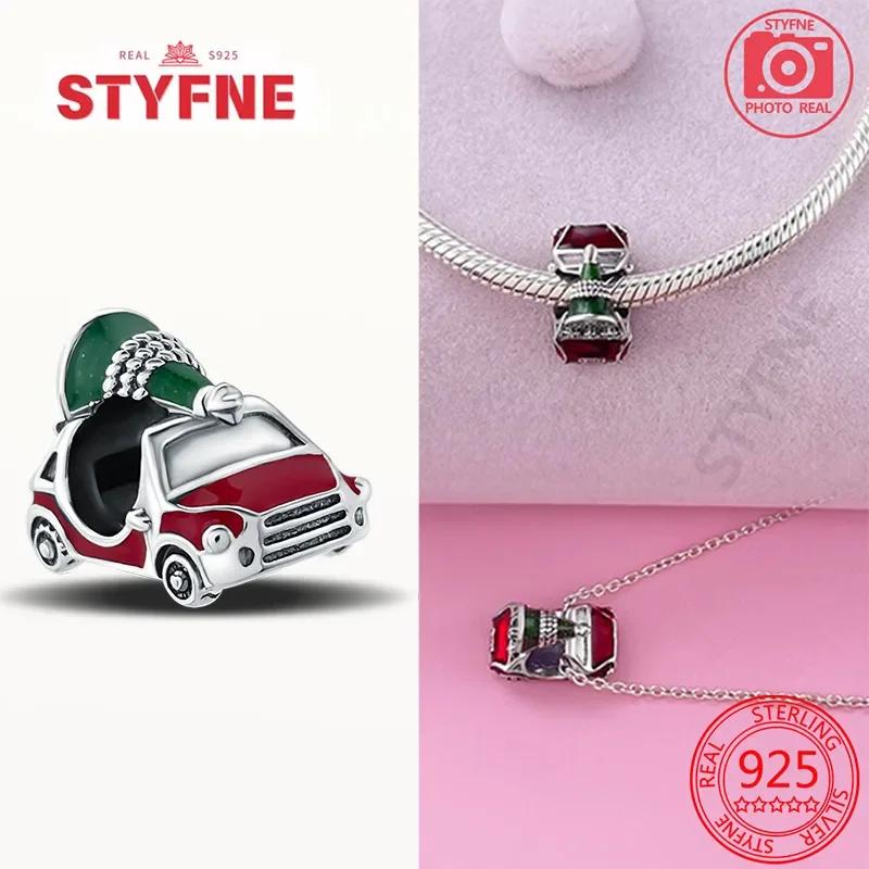 Copperchristmas Gifts Charms Snow Housebeads Christmas Collection Fit Original Bracelet Diy Jewelry Gifts For Women