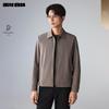 Lilang Men's Business Silk Blend Lapel Jacket