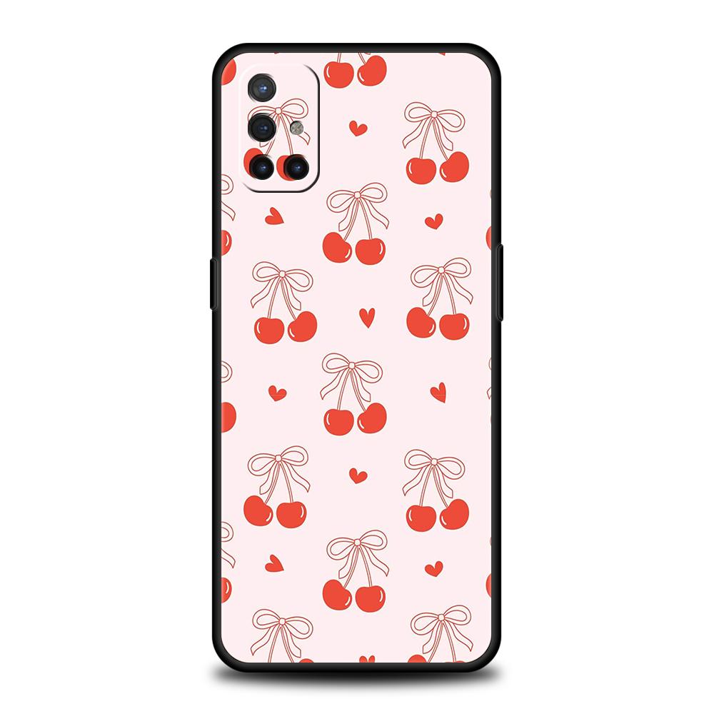 Phone Case For OnePlus 13 12 11 10 9 Pro 9T 13R 12R 10R 9R 9RT 10T 8T 8 Nord 2T CE 2 3 5G N200 N30 Cover Cute Pink Heart Bow