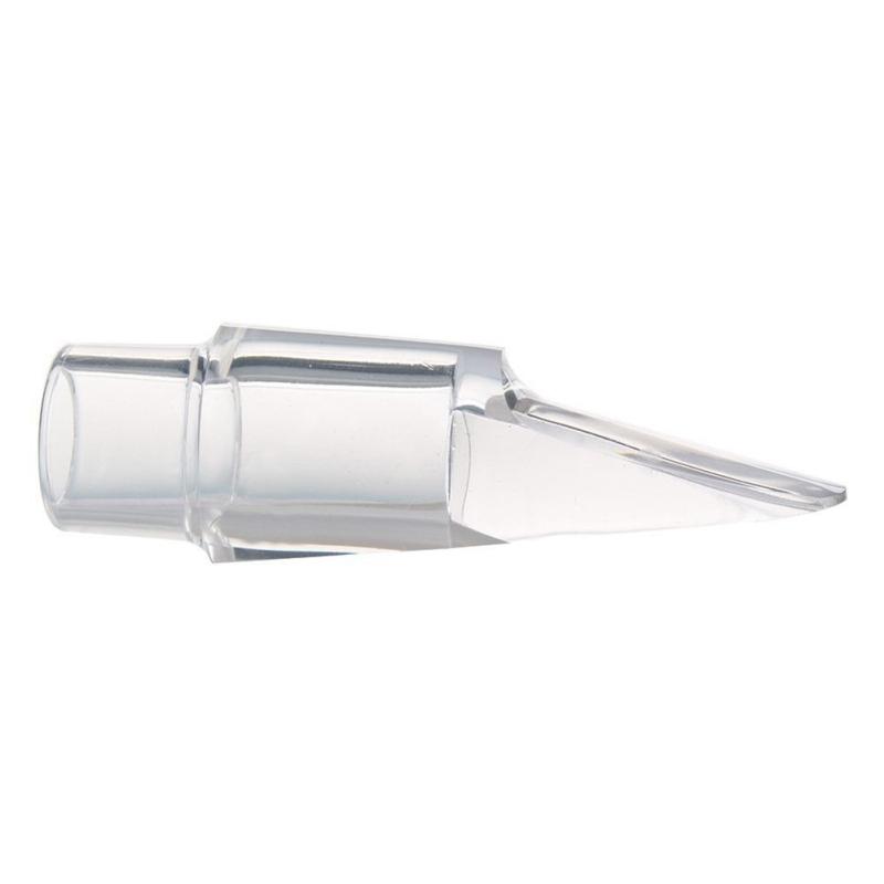 Muștiuc profesional transparent pentru saxofon alto/soprano pentru saxofon care cântă muzică jazz