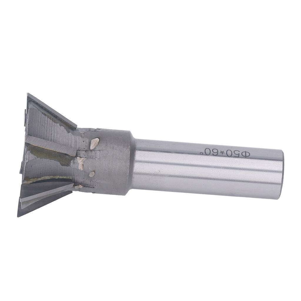 Schwalbenschwanzfräser, Abschrecken, Hartmetall, 6 Klingen, gerader Schaft, Fräswerkzeug für Edelstahl