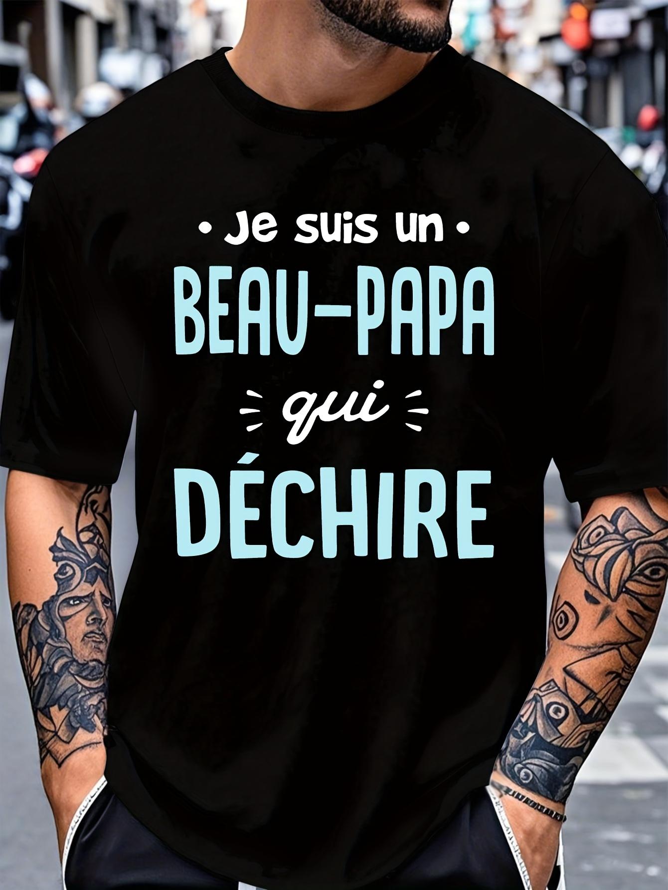 T-Shirt y2k Fun French T Blue S