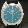 HMT KOHINOOR VINTAGE HAND-WINDING INDIAN MENS TURQUOISE BLUE WATCH A441050-4