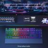 Mechanical Feel Wired Keyboard and Silent Mouse Set for Gaming and Office Use