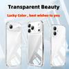 Transparent TPU Shockproof Protection Phone Case for iphone 17 Pro Max / 17Pro/17/Air/16Pro Max/16Pro/16+/16/16e- Crystal Clear