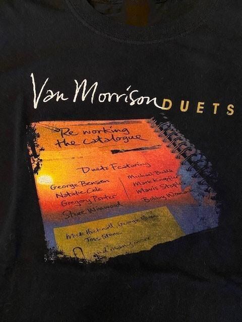 

2016 Van Morrison Duets Live in Concert Shirt Unisex S5XL Reprint TR455 Unisex T-Shirt L