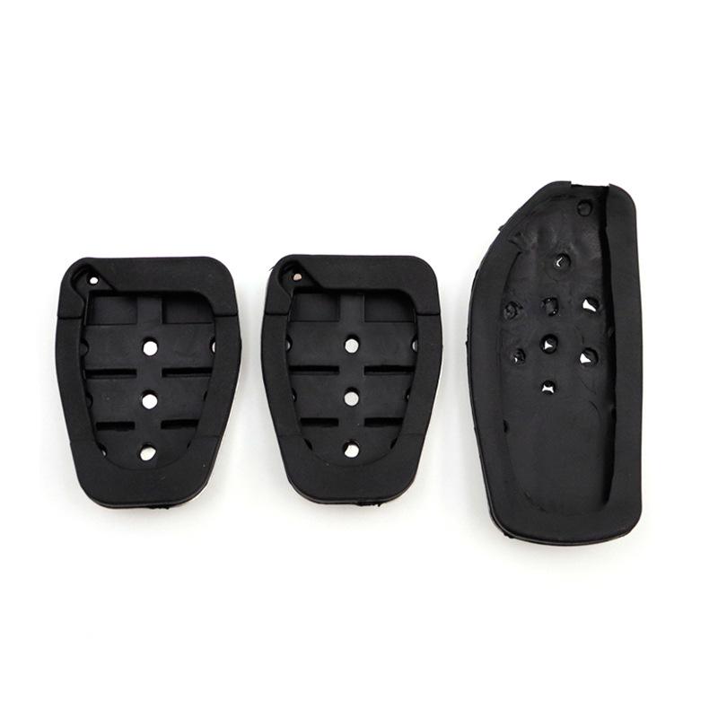 Nissan Qashqai Anti-Slip Pedal Cover Set: Accelerator, Brake, Rest Area