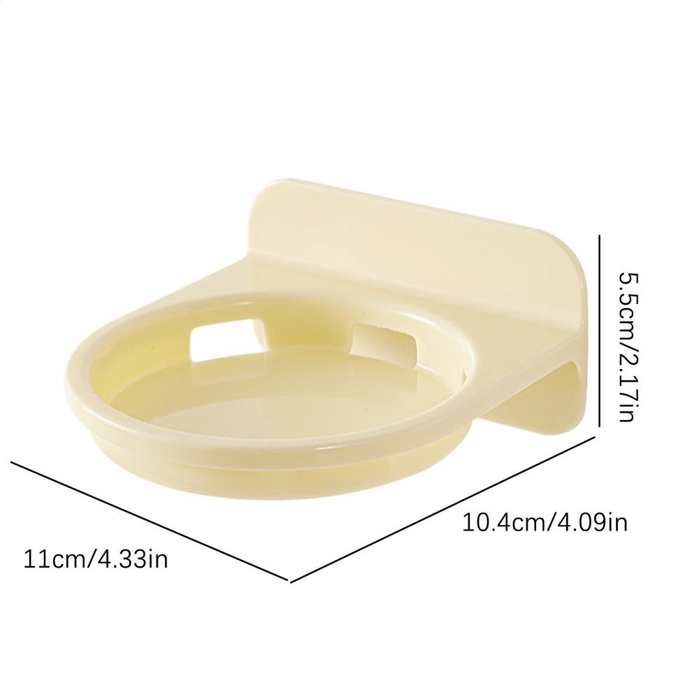 

Wall Mount Camera Rack Round Camera Holder Bracket Wall Mounted Holder Shelf Floating Storage Shelf No Drilling Space-Saving жовтий