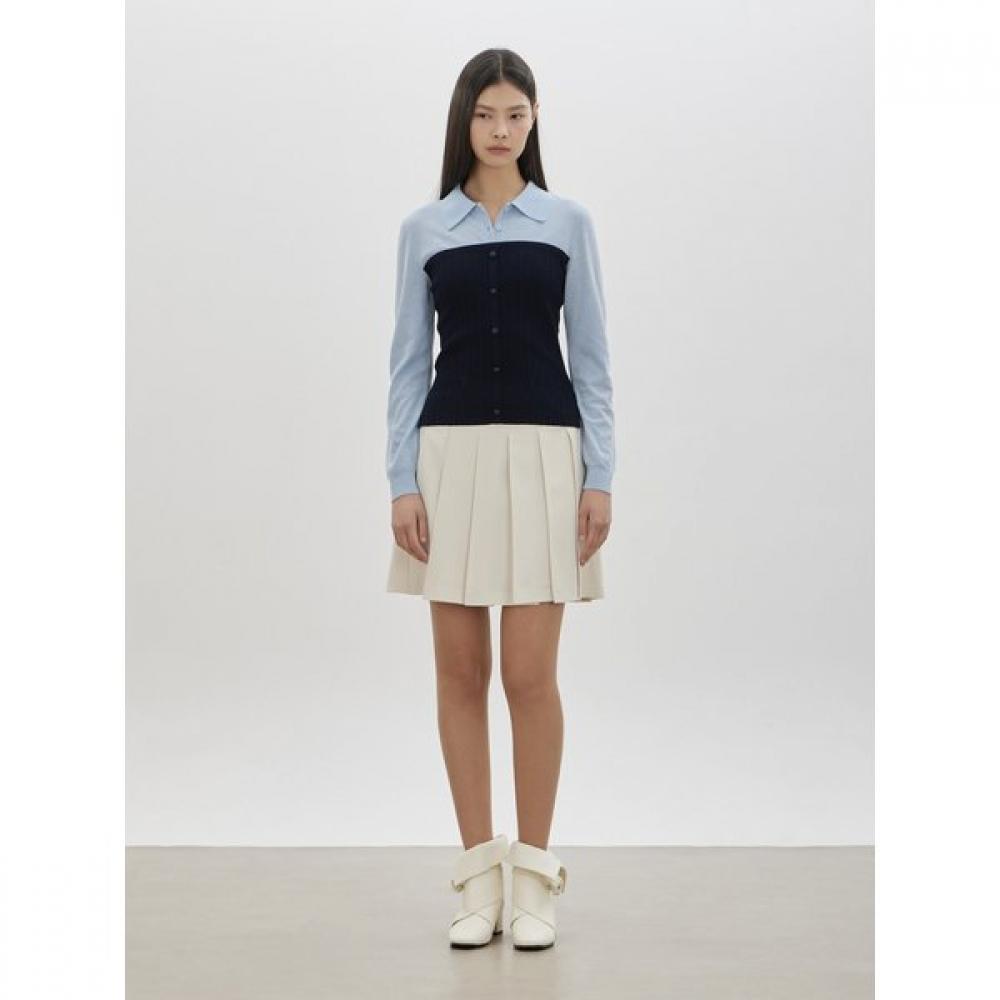 Layered Bustier Color Pullover C261ksk002